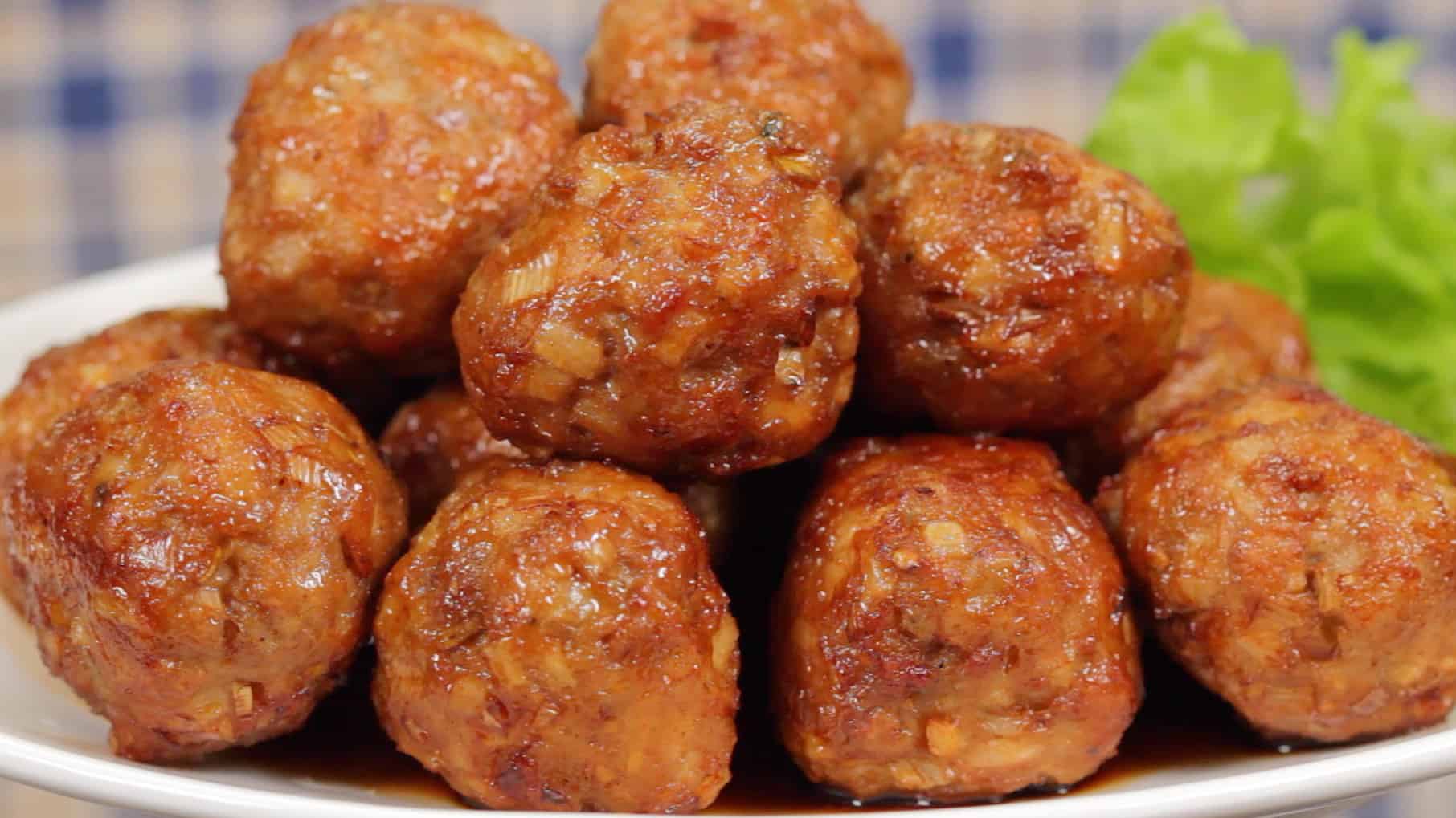 Recette De Boulettes De Viande Aigre Douces Avec Racine De Lotus