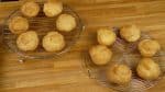 Place the choux pastries onto a cooling rack and cool completely.