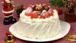 Christmas Cake Recipe (Strawberry Sponge Cake)