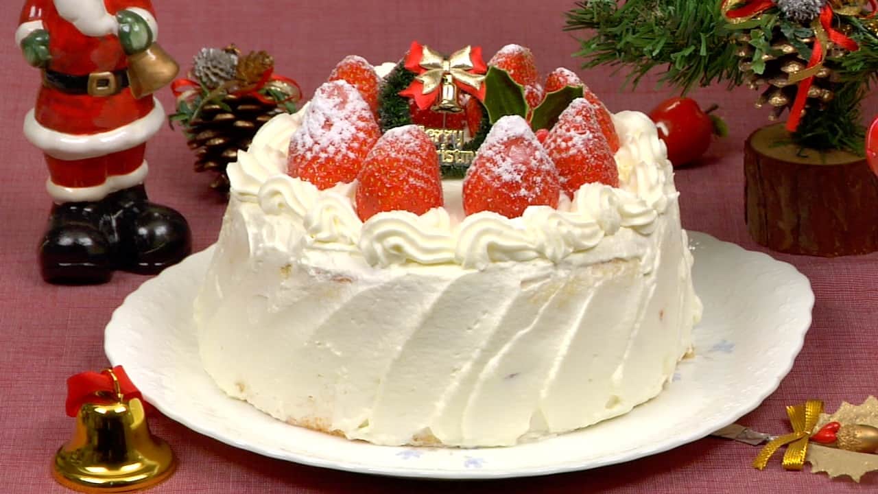 Recette De Gateau De Noel Genoise Aux Fraises Cooking With Dog