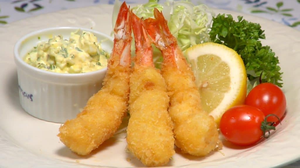 You are currently viewing Ebi Fry Recipe (Deep Fried Breaded Prawns)
