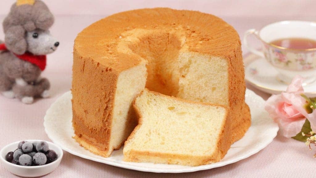 Al momento stai visualizzando Ricetta della Chiffon Cake