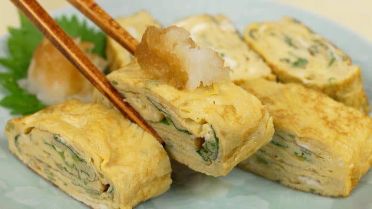 Tamagoyaki Recipe (Japanese Omelette) - Cooking with Dog