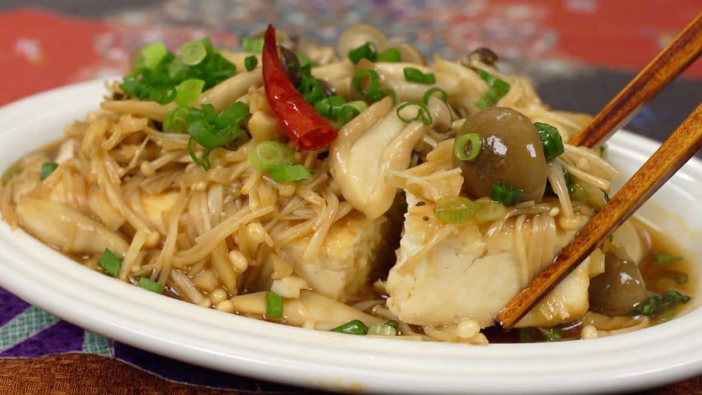 You are currently viewing Tofu Steak with Mushroom Sauce Recipe