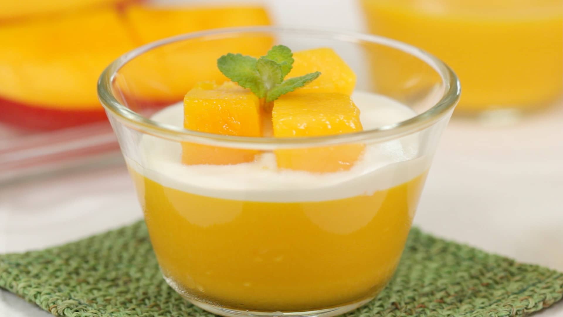 Mango Pudding Rezept Kostlicher Sommer Nachtisch Cooking With Dog