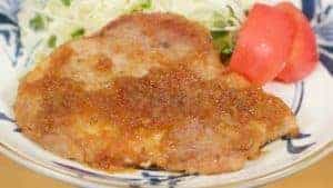 Lire la suite à propos de l’article Recette de shogayaki avec des steaks de porc (steak de porc juteux tendre avec sauce au gingembre)