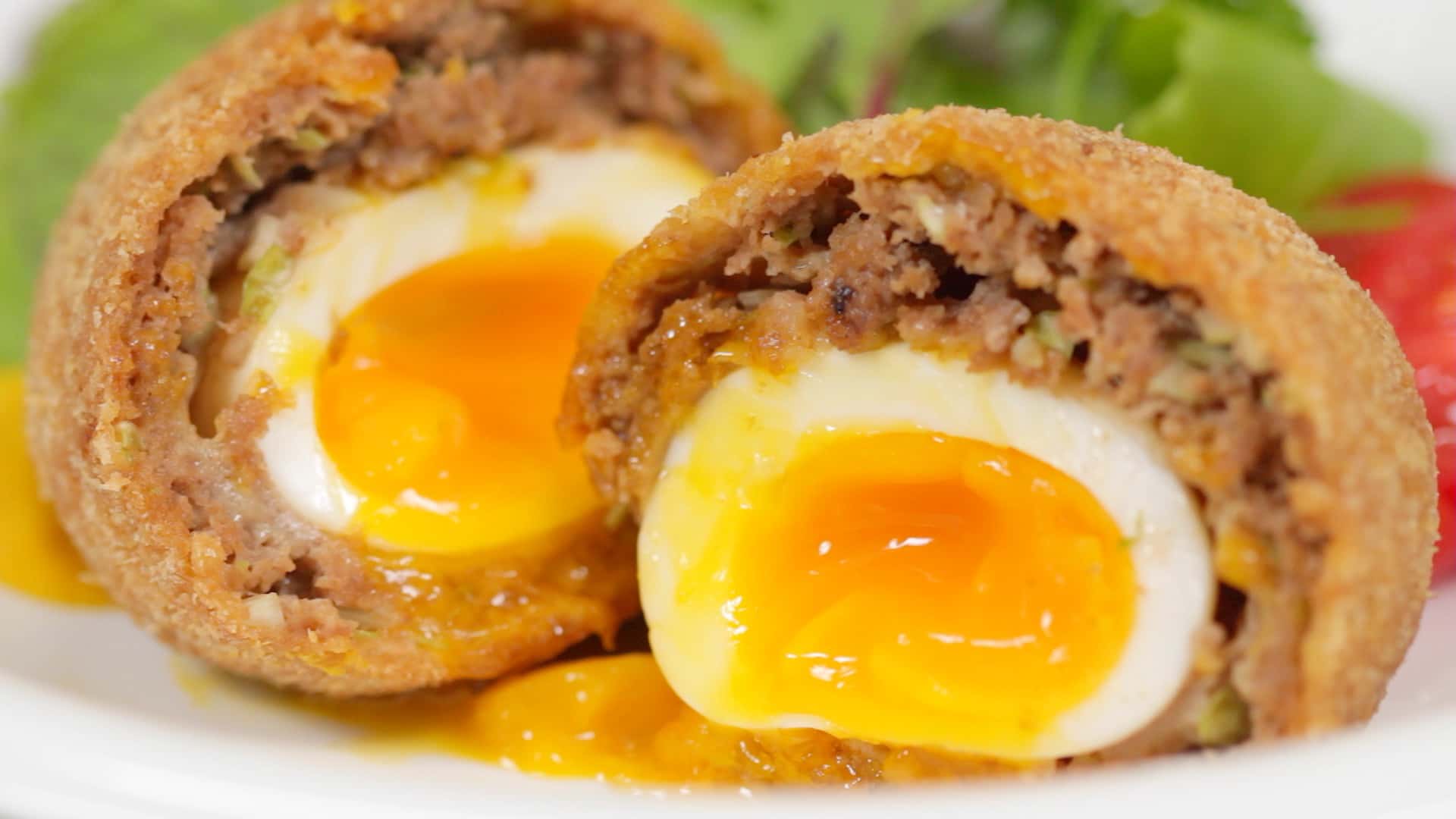 Scotch Eggs Recipe (Japanese-inspired) - Cooking with Dog