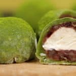Matcha Cream Daifuku Recipe (Green Tea Mochi Dessert)