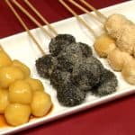 Tofu Dango Recipe (Japanese Sweet Dumpling Dessert)