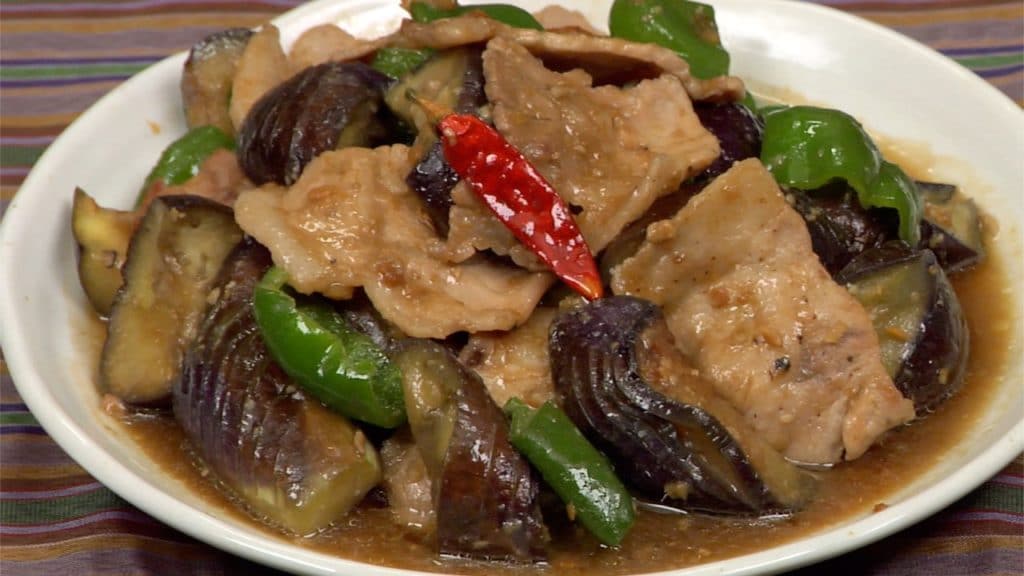 You are currently viewing Miso Pork Stir-Fry with Eggplants and Bell Peppers Recipe