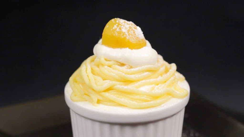 You are currently viewing Sweet Potato Mont Blanc Recipe (Thanksgiving Dessert)