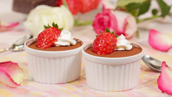 Valentine's Chocolate Mousse Recipe - Cooking With Dog