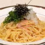 Mentaiko Spaghetti Recipe (Japanese Pasta with Spicy Marinated Pollock Roe)