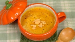Pumpkin Potage Recipe (Delicious Halloween Soup with Sweet Kabocha Squash)