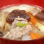Tonjiru with NO Added Oil Recipe (Savory and Nutritious Pork Miso Soup / Butajiru)