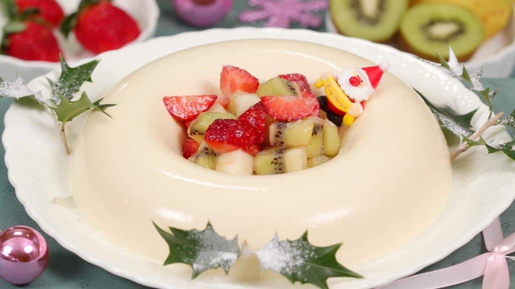 You are currently viewing Bavarian Cream Recipe (Christmas Wreath Shaped Gelatin Dessert)