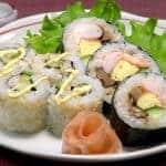 Futomaki Sushi and California Roll Recipe (Thick Rolled Sushi Futomakizushi)