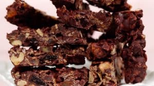 Chocolate Nut Bars Recipe (Irresistible Sweet for Valentine's Day)