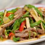 Pepper Steak Recipe (Chinjao Rosu with Beef and Vegetables)
