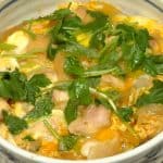 Easy Oyakodon Recipe (Chicken Egg-Drop Donburi with Silky Egg Mixture)