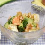 Shrimp Avocado Salad Recipe with Wasabi Soy-Based Dressing (Healthy Ingredients Will Keep You Beautiful)