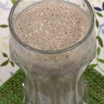 Black Sesame Smoothie Recipe (Beauty Drink with Banana and Soy Milk)