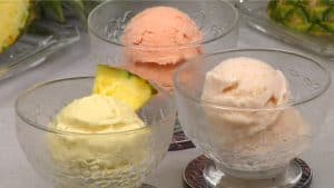 Lee más sobre el artículo Receta de helado de piña (helado de frutas casero en un procesador de alimentos)