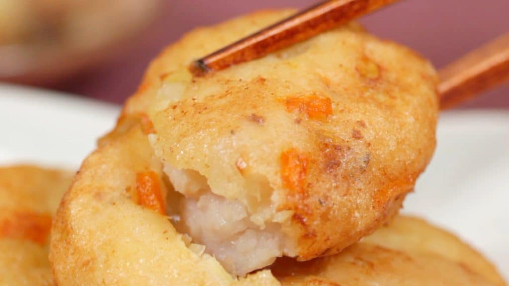 You are currently viewing Satsuma-age Recipe (Deep-Fried Ground Pollock and Vegetable Mix)