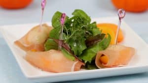 Read more about the article 柿と生ハムのオードブルの作り方 パーティーにぴったりのお洒落なレシピ