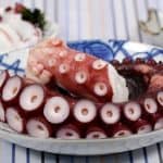 Comment faire cuire un tentacule frais de pieuvre géante du Pacifique (recette de pieuvre cuite pour sashimi / Mizudako)