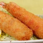 Jumbo Ebi Fry Recipe (Deep-Fried Breaded Prawns with Asparagus | Fried Shrimp)