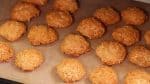 Now, they are ready. Make sure that all the macaroons are deliciously browned.