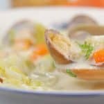 Clam Chowder Recipe (Winter Soup with Seasonal Clams and Vegetables)