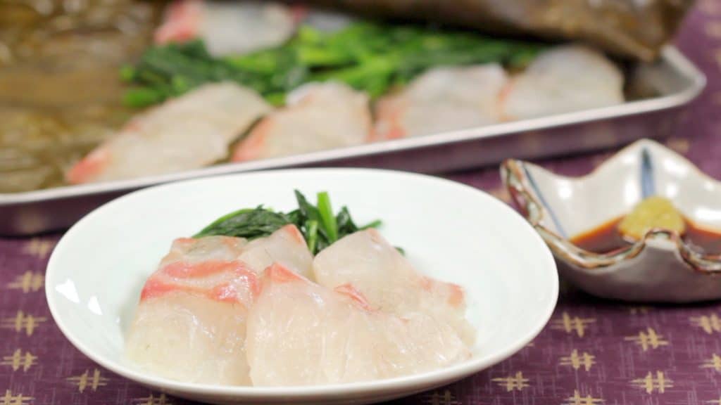 真鯛の昆布締めの作り方 鯛を昆布で挟んで作る富山県の郷土料理レシピ クッキングウィズドッグ