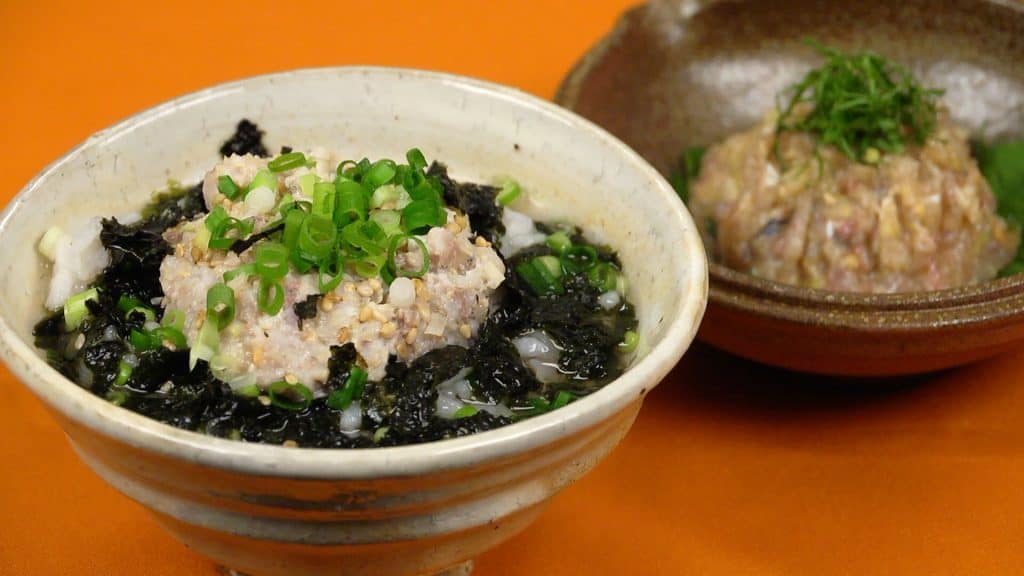 You are currently viewing Aji Namero and Namero Chazuke Recipe (Minced Horse Mackerel Mixed with Seasonings)