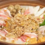 Receta de Tantan Nabe (Estofado de Cerdo y Vegetales con Sopa de Fideos Dandan)