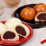 Recette de Mushi Manju (Gâteaux japonais cuits à la vapeur et fourrés à la pâte de haricots rouges)
