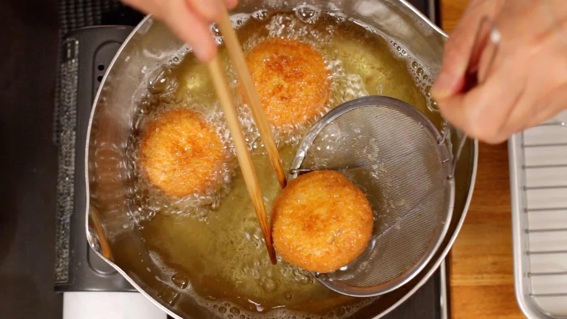 Crab Cream Korokke Recipe (Japanesestyle DeepFried Croquettes Filled with White Sauce and