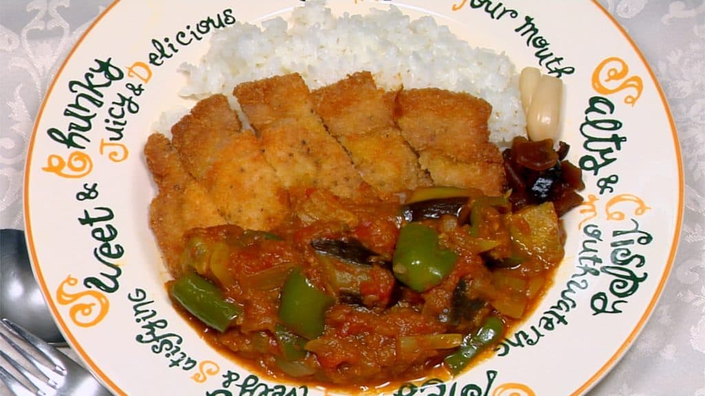 You are currently viewing Katsu Curry Recipe (Spicy Vegetable Curry with Crispy Pork Tonkatsu)