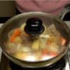 Cover, simmer for about 10 more minutes and reduce the broth.